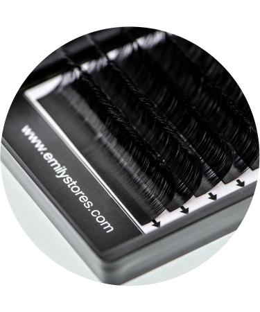 EMILYSTORES Eyelash Extensions - 0.15mm Thickness C Curl Mixed 8-14mm Length | Natural Volume Individual Lash Extensions - Buy Online on GoSupps.com