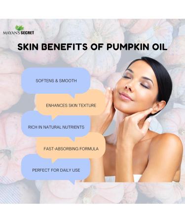 Mayan's Secret Pumpkin Seed Oil USDA Certified Organic Cold Pressed Virgin Natural Moisturizer for Dry Hair Rough Skin and Nails - Buy Online on GoSupps.com