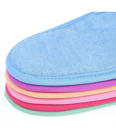 Lurrose Exfoliating Bath Gloves - Soft Bath Mitt for Adults, Men, Women, Kids - Back Scrubber and Shower Mitt for Gentle Exfoliation - Buy Online on GoSupps.com