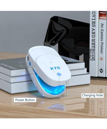 KTS Nail Fungus Cleaning Device - Rechargeable Laser Therapy for Onychomycosis | Portable & Easy to Use | 7 Minutes a Day | Rice White - Buy Online on GoSupps.com