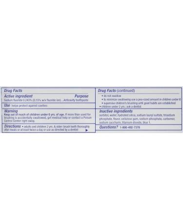 Crest Cavity Protection Regular Toothpaste 8.2 oz (232g) - Pack of 2 - Buy Online on GoSupps.com