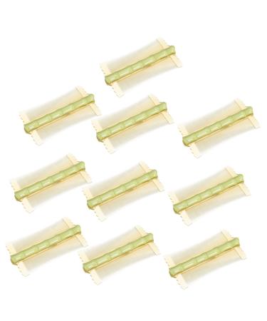 10 pi ces Peigne Plastique Double Face Peigne Poux Dents Fines Renforc es Outil pour Massage et Soin des Cheveux Portable Pellicules