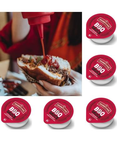 Harrison Sauce Dip Pack of 50 Dip Chutney Sauces Vegan Friendly Gluten Free with No SOYA Dairy and Artificial Color or Flavor Made in UK (BBQ) - Buy Online on GoSupps.com