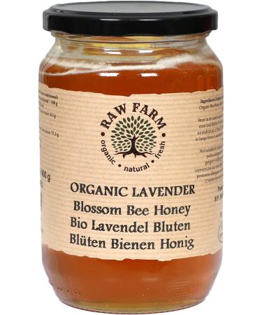 900 g Bio Raw Lavender Blossom Bee Honey - Buy Online on GoSupps.com