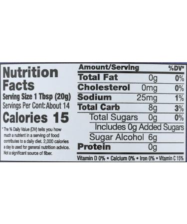 Nature's Hollow Sugar-Free Blueberry Jam Preserves - 10 Ounce | GMO-Free, Keto, Vegan, Gluten-Free - Buy Online on GoSupps.com