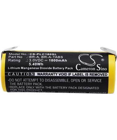 Buy BR-A BR-A-TABS 1800mAh Battery - Compatible with Wireless Alarms & Security Systems | Efficient 3.0V Automated Meter Reading Backup - Buy Online on GoSupps.com