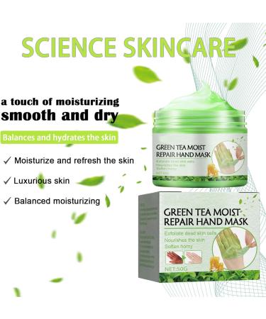 Green Tea Anti-Wrinkle Hand Mask Peel Off Hand Wax Mask Green Tea Repair Hand Mask Callus Removal Hand Peeling Mask Hand Skin Treatment Cream Portable Green Tea Hand Mask - Buy Online on GoSupps.com