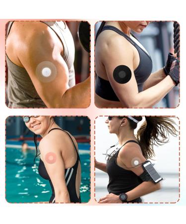 30th Waterproof Breathable Sensor Covers for Freestyle Libre 2/3 - Glue-Free Design for Swimming & Showering - Buy Online on GoSupps.com