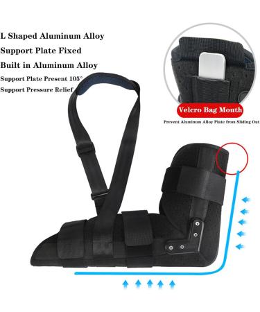 Buy SFKLYU Arm Sling Shoulder Immobilizer - Rotator Cuff Support Brace & Elbow Immobilizer - Medium Size for Injury Relief - International Shipping Available - Buy Online on GoSupps.com