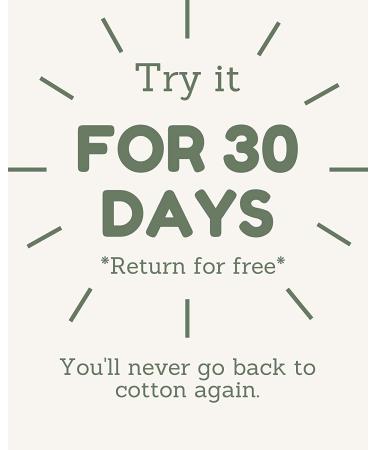 Organic Muslin Bamboo Baby Washcloths - Gentle and Absorbent for Newborn Sensitive Skin - Set of 6 - Feathers Design - 12x12 in - Buy Online on GoSupps.com