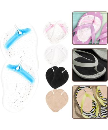 Holibanna Red Slippers - 5 Pairs Gel Metatarsal Pads & Forefoot Cushion Inserts for Women Anti-Ball of Foot Grip for Sandals & Flip-Flops - Buy Online on GoSupps.com