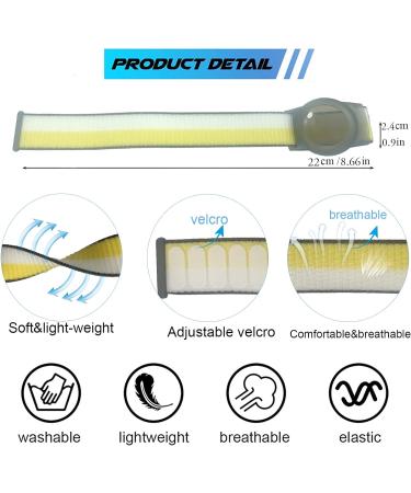 Dingfeiyu Airtag Wristband - Waterproof Adjustable Bracelet for Kids & Adults | Anti-Lost Nylon Band for Apple Airtag - Oatmeal - Buy Online on GoSupps.com