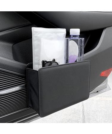 utaxuper Car Dustbin Small Mini Foldable Multi-Purpose Hanging Car Organizer Trash Bin Wine Red - Buy Online on GoSupps.com