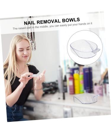 Nail Soaking Bowl Manicure Nail Art Polish Remover Tool Gel Nail Polish Remover Soak Bowl Salon Manicure Supplies Nail Care Soaking Dish - Buy Online on GoSupps.com