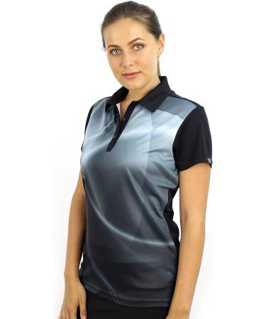 Savalino Women's Bowling Polo Shirt - Size S-3XL, XX-Large Black - Buy Online on GoSupps.com