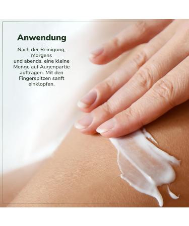 Brown Algae Extract Eye Cream with Caffeine & Aloe Vera - Hydrating 30ml for Dark Circles & Puffiness - Buy Online on GoSupps.com