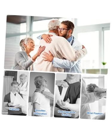 VICASKY Lightweight Shoulder Immobilizer Sling for Injury Recovery - Breathable Support for Rotator Cuff Torn Wrist & Elbow Surgery - Men & Women - Buy Online on GoSupps.com