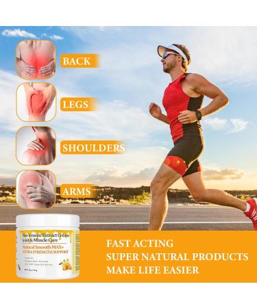 High Strength Bee Venom Cream | Natural Organic Muscle & Joint Pain Relief - Soothe Back Neck Hands & More | International Shipping - Buy Online on GoSupps.com