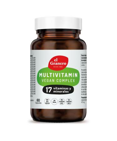 ELGRANERO VEGAN COMPLEX 60cap is a nutritional supplement in traditional tablet form It can be taken once or more times a day as advised The package contains 60 capsules This makes it simple