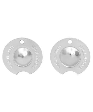 Willards Cue Tip Shaper Nickel Radius .415 inches Cue Tip Shaper Dime Radius .358 inches 2-Piece Set - Buy Online on GoSupps.com