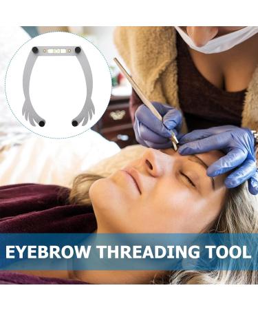 Ipetboom 4pcs Brow Ruler Stencils Brow Mapping Eyebrow Shaping Kit Eyebrow Ruler Mapping Ink Line Foldable - Buy Online on GoSupps.com