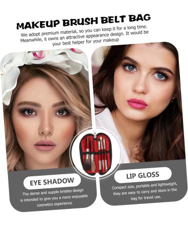 Beatifufu 1 Set Makeup Brush with Bag Women Makeup Make up Brush Applicator Blush Brush Loose Lip Brush Makeup Brush for Women Girl Aluminum Tube Beauty Products The Face - Buy Online on GoSupps.com