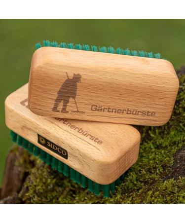 SIDCO Gardener's Brush - Versatile Nail & Craftsman's Washing Brush for Effective Hand Cleaning | 1 Piece - Buy Online on GoSupps.com