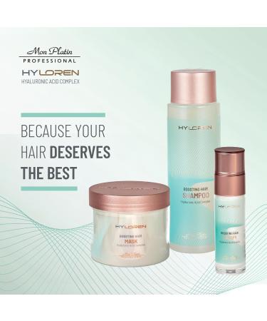 Hair Boosting Serum with Hyaluronic Acid - Anti-Thinning Treatment for Thin Damaged Hair | 50ml Calcium Infused Hair Thickening Solution - Buy Online on GoSupps.com