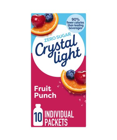 Crystal Light On The Go Fruit Punch Drink Mix - ( Single Box )