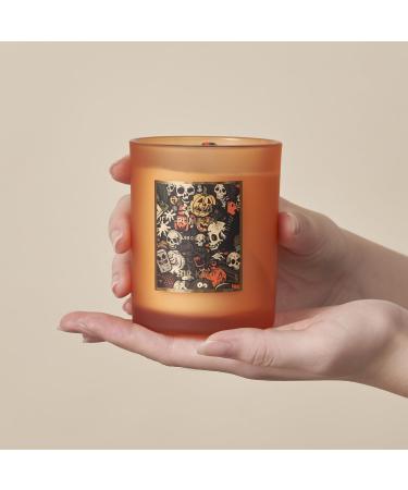 Spiced Pumpkin Candle - 6.98 oz Fall Aromatherapy Candle Gift Set for Home | Halloween Scented Candle with Long Burn Time - Buy Online on GoSupps.com