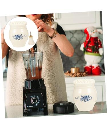 Partykindom 2st Porcelain Moxibustion Device - Portable Ceramic Physiotherapy Instrument for Body Massage | Moxa Burner & Suction Cup Scraper - Buy Online on GoSupps.com