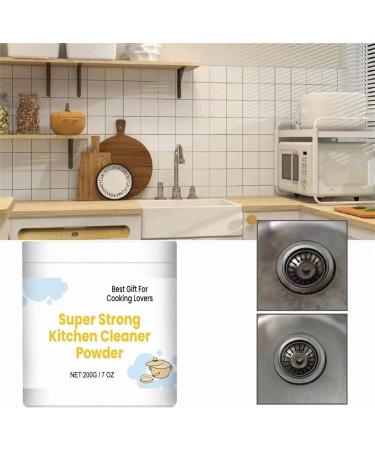 Super Strong Kitchen Cleaner Powder - Heavy Duty Degreaser & All-Purpose Cleaner for Tough Kitchen Messes | International Shipping Available - Buy Online on GoSupps.com