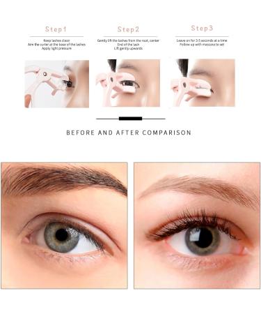 Buy 2 Style Eyelash Curler - Quick 5-Second Curling with Extra Silicone Pads - Perfect Long-Lasting Curls in Pink - International Shipping Available - Buy Online on GoSupps.com