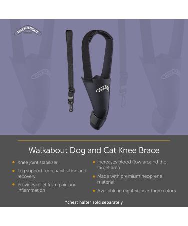WALKABOUT Knee Brace - Medium Left (10-11) | Enhance Support & Comfort | International Shipping Available - Buy Online on GoSupps.com