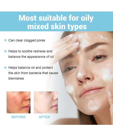 Face Cleaner Blue Aigrette Anti Aging Foaming Face Cleaner Face Cleaner Face Cleanser Pore Cleaner Facial Cleansing Cremic Cleaner Combats Impure Skin & Blackheads - Buy Online on GoSupps.com
