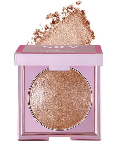 Highlighter Makeup 8g Shimmering Waterproof Highlighting Powder Cosmetics Women Brightening Face Cosmetics for Eyelids Lips Cheekbones Long Wear Highlighter for Mom Wife - Buy Online on GoSupps.com