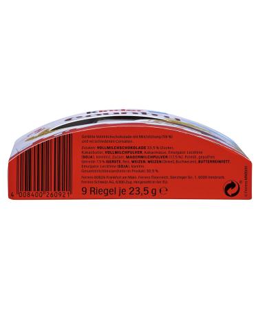 Kinder Country Bulk Pack - 6 x 211.5g Chocolate (54 Pieces) | International Shipping Available - Buy Online on GoSupps.com