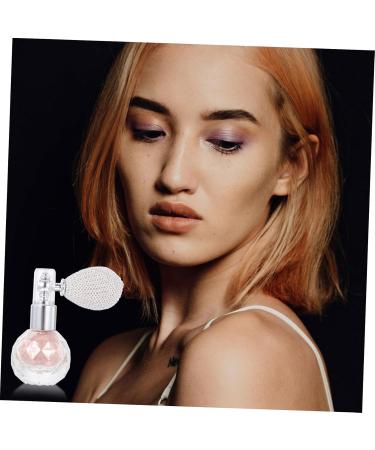 Buy Body Air Bag Powder Highlighter Sprayer Bottle - Gloss Powder & Eyeshadow Spray - Travel-Friendly Glass Pump in Pink - Buy Online on GoSupps.com