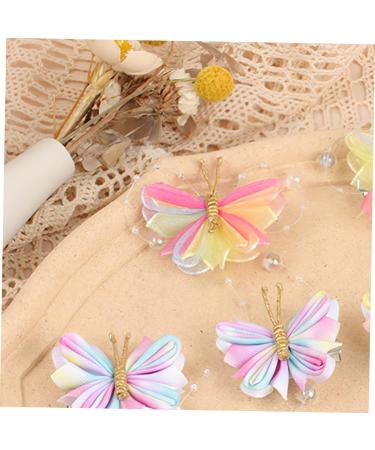 Beaupretty 12 Pairs Hair Barrettes Mini Hair Claw Clips Hair Accessories Hair Small Clips Pink Bows for Hair Clips for Hair Pin Fabric Child Little Girl Issue Card - Buy Online on GoSupps.com