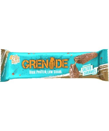 Grenade CARB KILLA BAR Chocolate Chip Salted Caramel 12x60gm - Buy Online on GoSupps.com