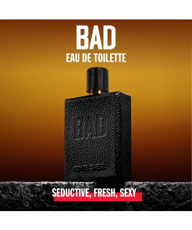 Diesel Bad 2 PC Men's Fragrance Gift Set Includes 1.1 Fl Oz Eau de Toilette + 1.7 Fl Oz Shower Gel - Buy Online on GoSupps.com