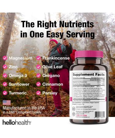 Menopause Supplements for Women | Meno Strong - Natural Relief for Night Sweats Mood Swings Hot Flashes & Hormonal Balance - 60 Capsules - Buy Online on GoSupps.com