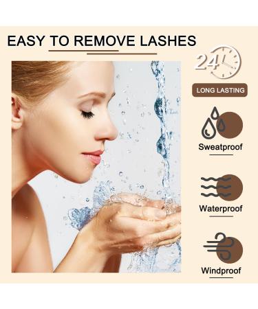 Magnetic Eyelashes 3 Pairs Magnetic Eyelashes Magnetic Lashes Magnetic False Eyelashes With Applicator No Glue Needed Natural Looking & Waterproof Magnetic Eyelashes No Eyeliner - Buy Online on GoSupps.com