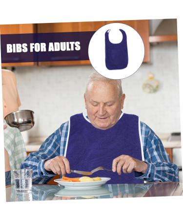 Apron Bibs Adult Eating Bib Household Clothing Protector Bib for Adults for Eating Food Eating Bib Adult Bib Dinner Bib Elder Eat Bib Polyester Neutral1149 - Buy Online on GoSupps.com