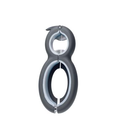 Homecraft 6-in-1 Multi Opener Hand Held Opener With Multi Uses Jar Opener Bottle Caps Opener Tin can and Pop Cans Opener Multipurpose Opener for Cans and Bottles