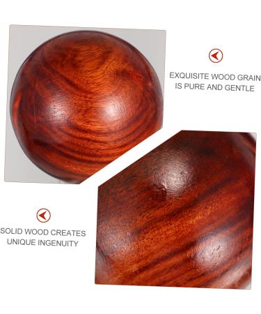 Buy Lurrose 2-Piece Handheld Carving Craft Massage Devices - Baoding Stress Balls & Wooden Toys for Hand Exercise & Relaxation - Perfect Desktop Ornament | International Shipping - Buy Online on GoSupps.com