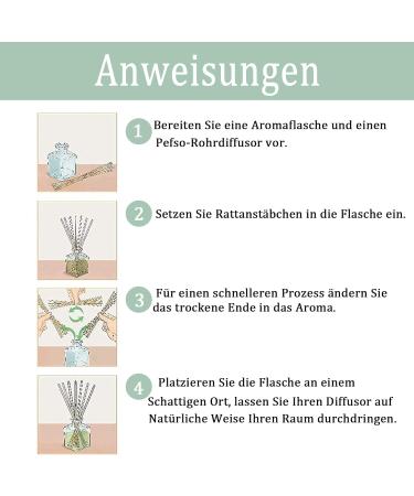 Vievre 100 Pcs Rattan Fragrance Sticks - 20cm Room Aroma Chopsticks for Home Office & Spa | Wood Color White - Buy Online on GoSupps.com