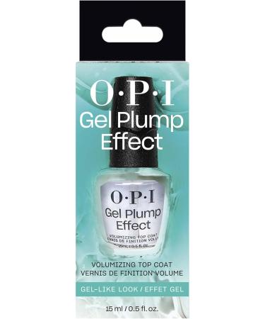 OPI Gel Plump Effect Nail Polish Top Coat High Gloss Finish and Long Lasting Gel Look Finish 15ml - Buy Online on GoSupps.com