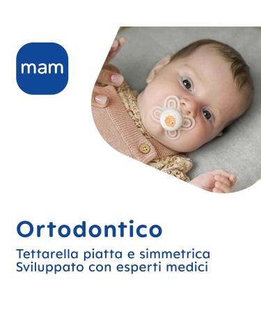 MAM Perfect Pacifier - Silicone SkinSoft 2-6 Months Pink with Box | International Shipping Available - Buy Online on GoSupps.com