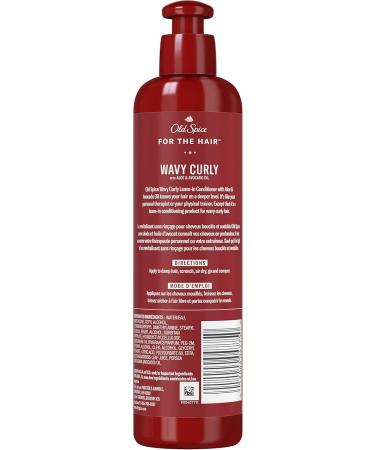 Old Spice Wavy Curly Leave-In Conditioner with Aloe & Avocado Oil 252 mL - Buy Online on GoSupps.com